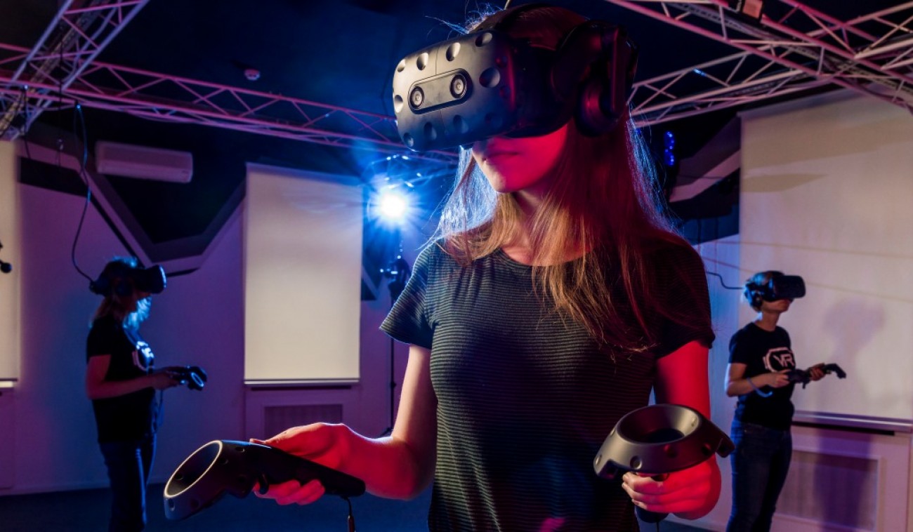 Квест виртуальной реальности U.P. для четверых