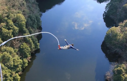 Фото, Банджи джампинг