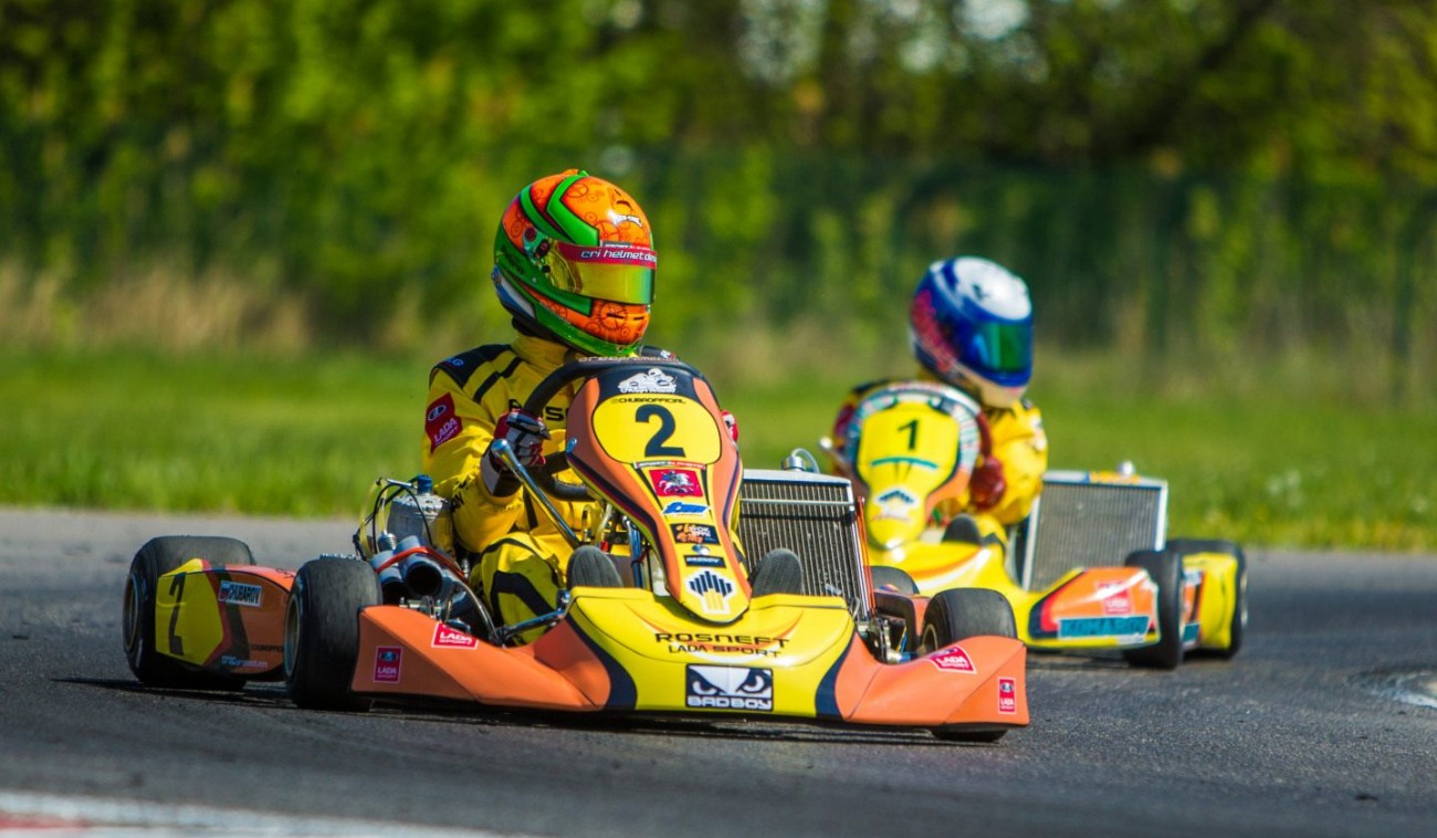 Катание на картинге для двоих