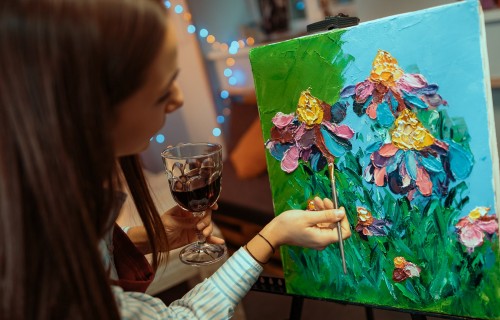 Фото, Вечер живописи и вина