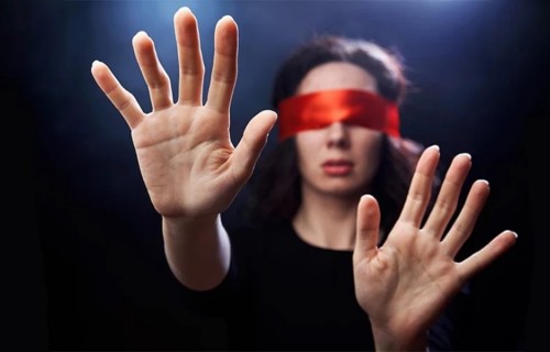 Фото, Тренинг с закрытыми глазами