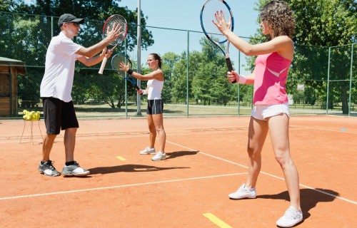 Фото, Индивидуальный урок большого тенниса для двоих