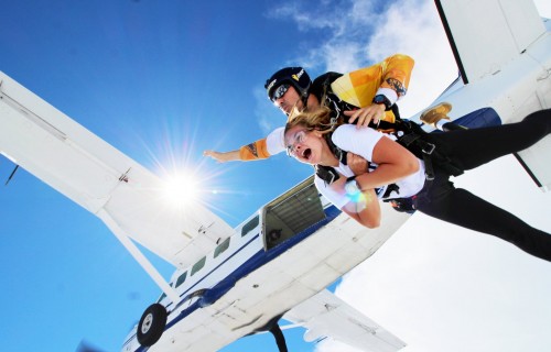 Фото, Стрибок з парашутом в тандемі на Чайці