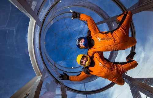 Фото, Політ в аеротрубі для двох по 2-хвилини