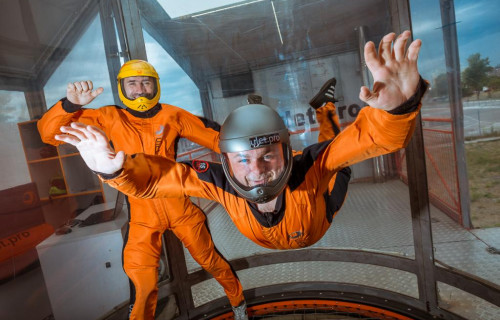 Фото, Політ в аеротрубі для двох по 4-хвилини