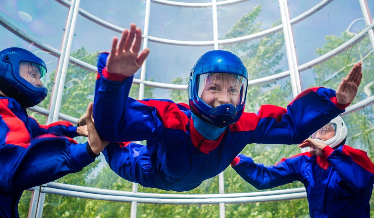 Полет в Аэротрубе на Чайке для двоих