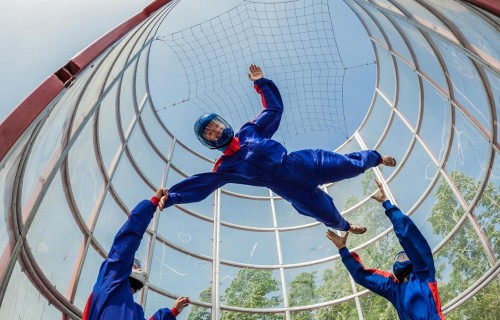 Фото, Політ в Аеротрубі на Чайці 2-хвилини