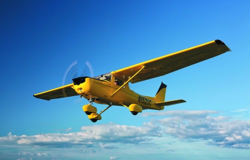 Фото, Пілотування літака Cessna 150