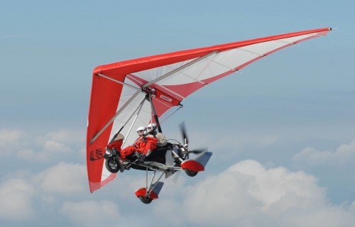 Фото, Політ на мотодельтаплані