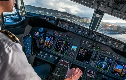 Фото, Двогодинний політ на авіасимулятор Боїнг 737