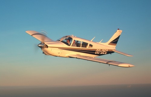 Фото, Політ на літаку Piper PA-28 Cherokee над Києвом і Межигір'ям 50-хвилин