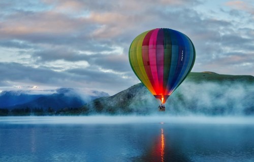 Фото, Полет на воздушном шаре для троих