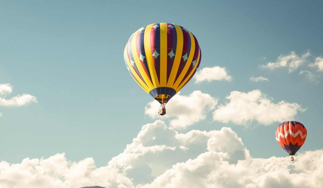 Політ на повітряній кулі для двох