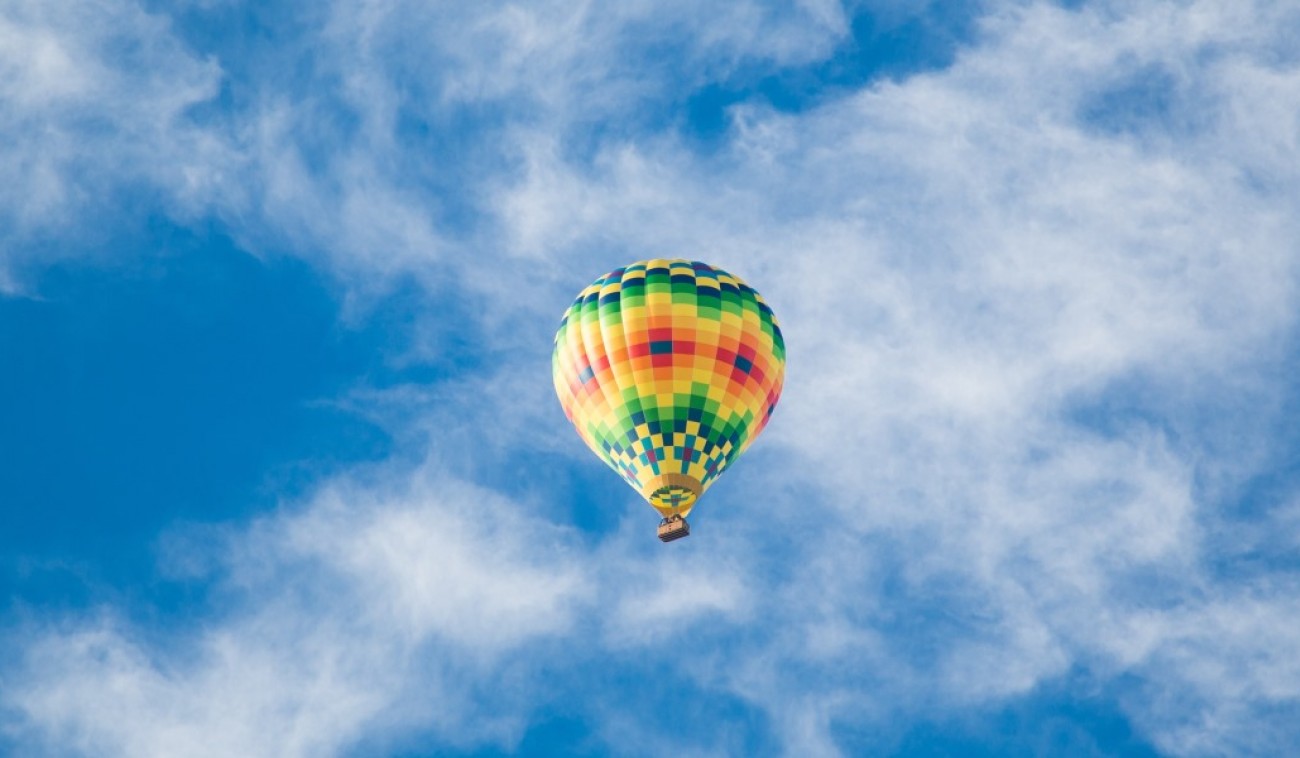 Полет на воздушном шаре в группе