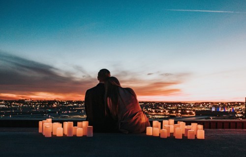 Фото, Изысканный романтический вечер на крыше 