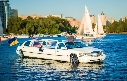 Фото, Прогулка на аквалимузине