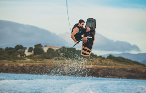 Фото, Катание на вейкборде